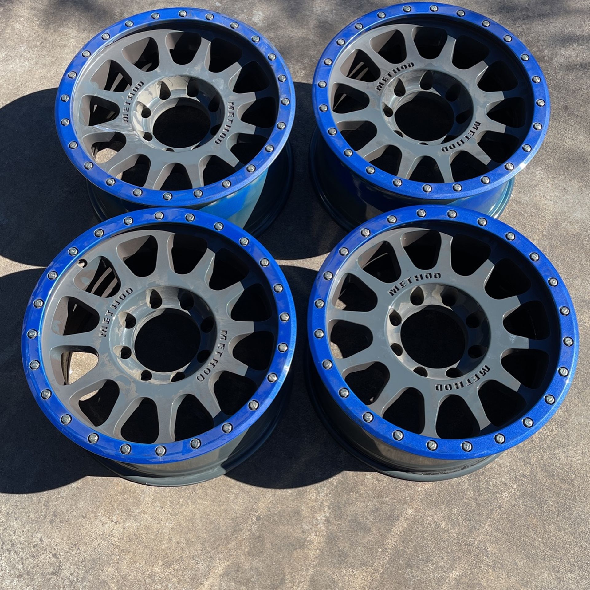 18” Method NV’s With Custom Powder Coat