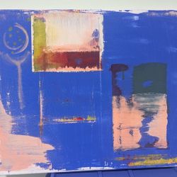 Canvas Acrylic Painting Custom Unique