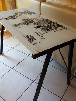 Wold map table