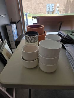 Multiple Multi use Craft Bowls/Pots