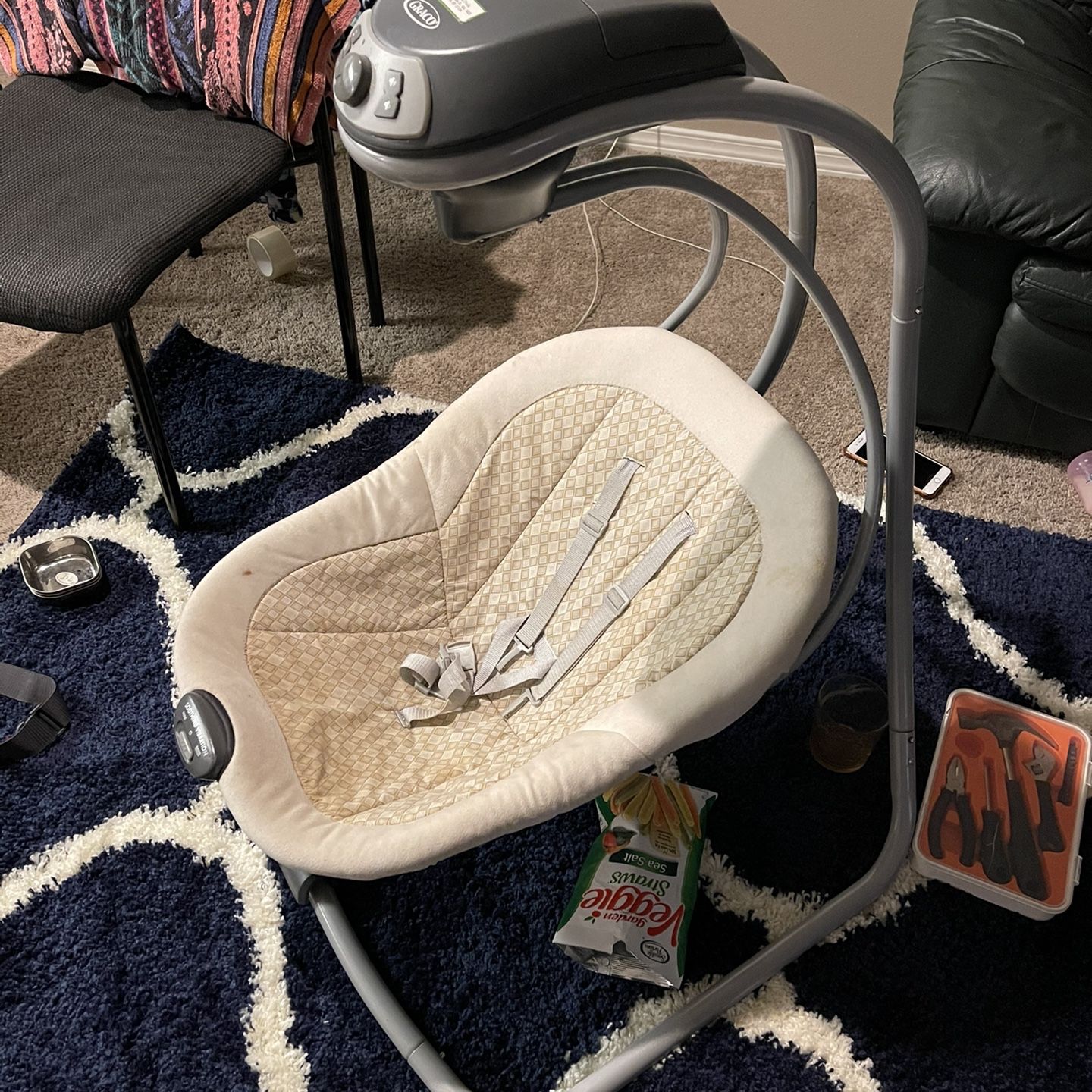 Baby Swing -graco Work Well In Good Condition 