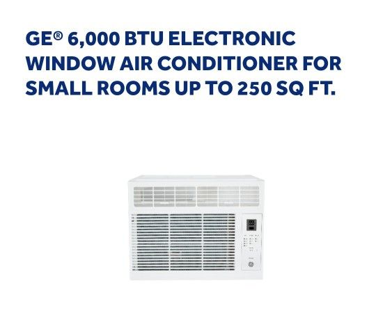 GE 6000 BTU Air Conditioner (Brand New)