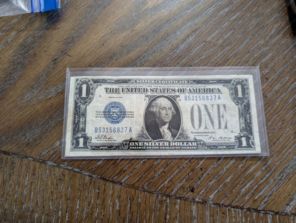 Higher Grade 1928 Funny Back Silver Certificate