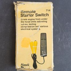 Hawk, Remote Starter Switch.