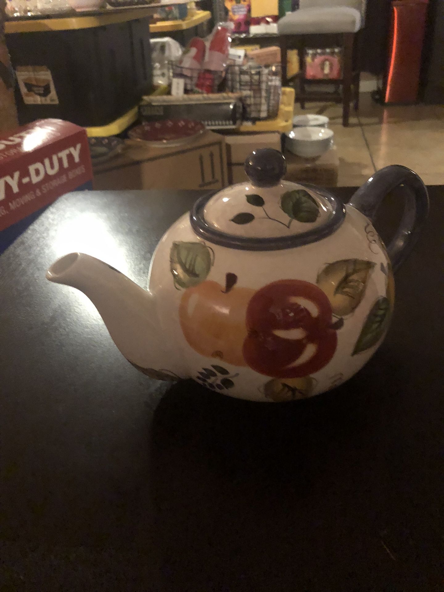 Vintage Fruit Teapot (Oneida) Made In China