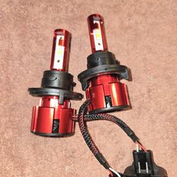 2 Led Headlight Bulbs 
