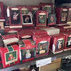 Vintage Hallmark Christmas Ornaments Lot