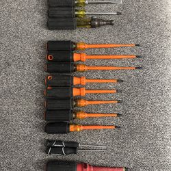 Assorted screwdrivers