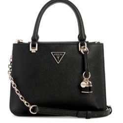 ✨ GUESS Ilia Saffiano Handbag – New Without Tag 