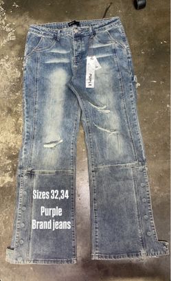 Purple Jeans Size 32 and 34
