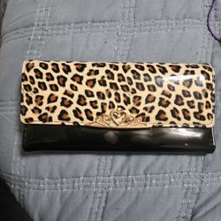 Leopard Clutch Wallet 