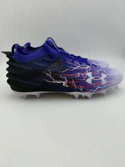 Size 13 - Justin Jefferson  X Blur Smoke Undermour Football Cleats 