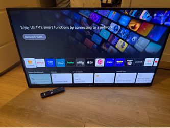 LG 43” Smart Tv