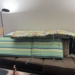 Lounge Chair Cushions (3) - New Unused