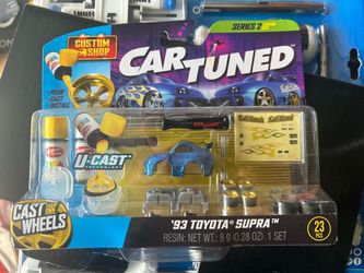 Toy CarTuned Custom Shop Castworks Series 2, '93 Toyota Supra 1:64 Custom Model Kit