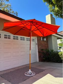 New large patio umbrella STAND NOT INCLUDED