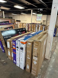 TV open box sizes 24”-86”