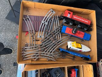 LIONEL 6-11905 UNITED STATED COAST GUARD TRAIN SET IN BOX O-27 GAUGE