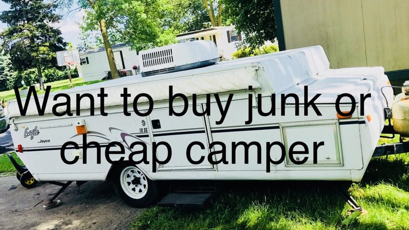 Buying cheap or unwanted campers