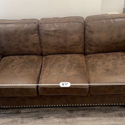 Fake Leather couch