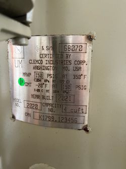 Clemco Contractors Blast Pot