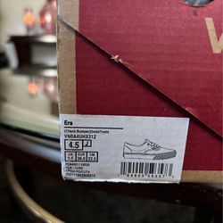 Kids Shoe Size 4.5