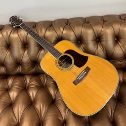 ARIA AW-35N 6-string acoustic GUITAR Brown HandCrafted Fine