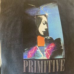 Primitive skateboarding Blue Bell Washed Hoodie Small