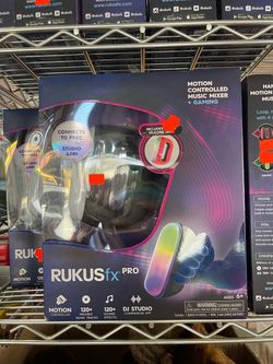 🎮 RUKUSfx Pro Motion-Controlled Music Mixer + Gaming