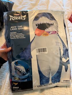 BRAND NEW Jeff the Land Shark Costume