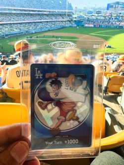 Dodger one piece Luffy card