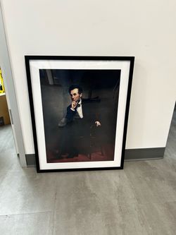 Abraham Lincoln Portrait Framed Print