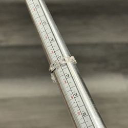 White Gold Fancy Diamond Ring 