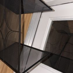 Black Fireplace Gate