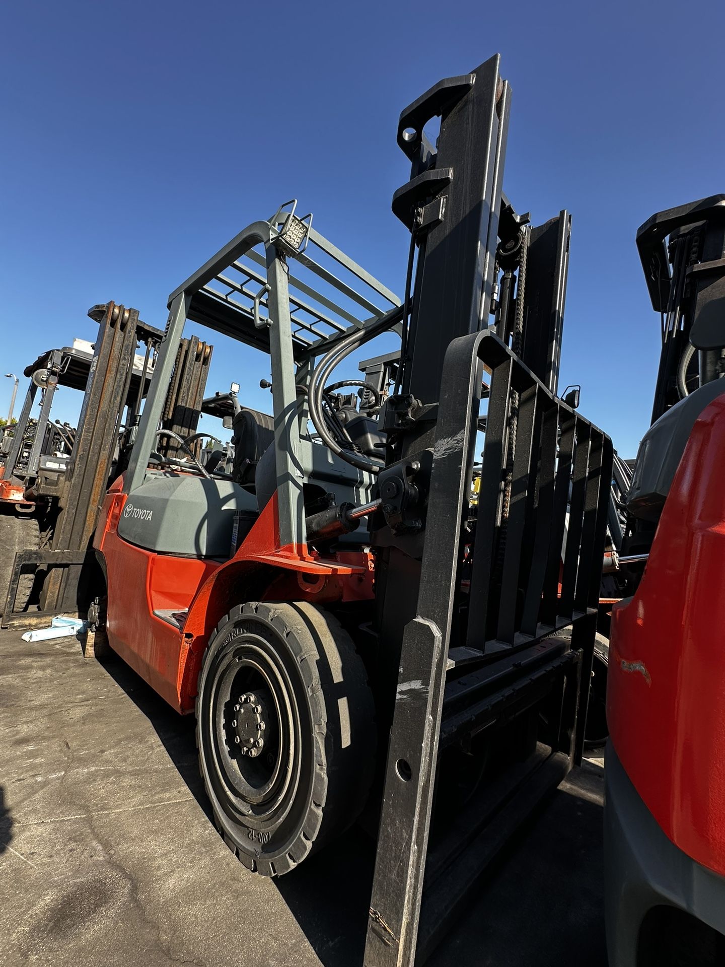 Toyota Forklift Model 8, 5000 Lbs Capacity