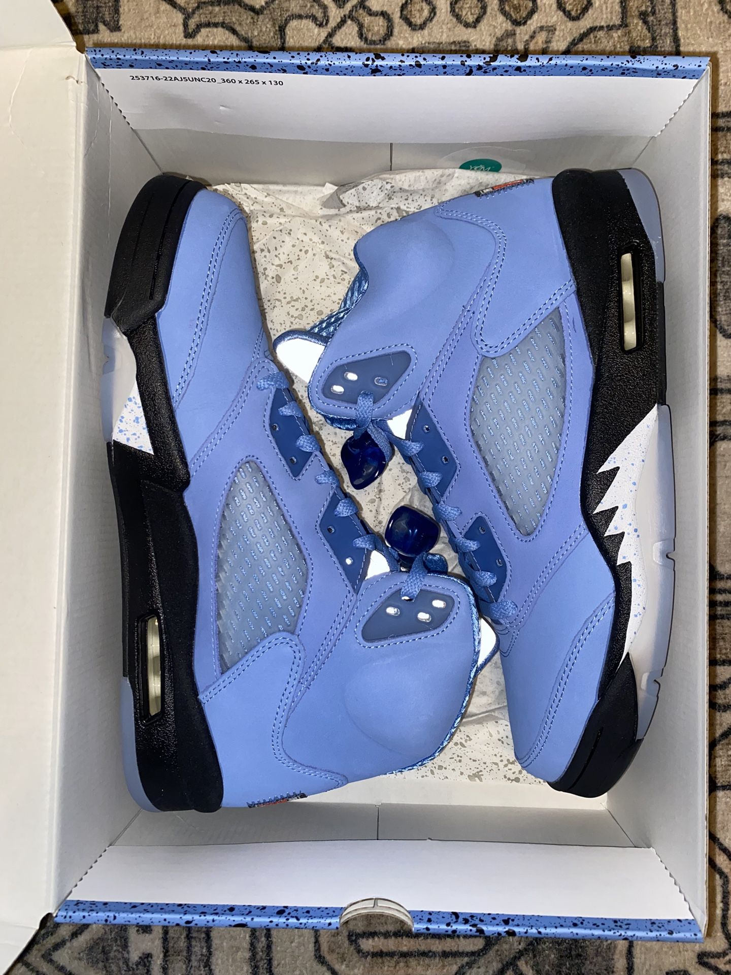 Jordan 5 UNC