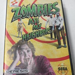 Zombies Ate My Neighbors-sega Genesis 