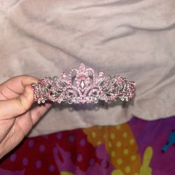 Pink Gemstone Crown