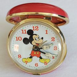 Vintage Character 3 " Alarm Clocks Disney Disneyland 