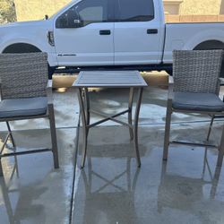 Bar Height Patio Set