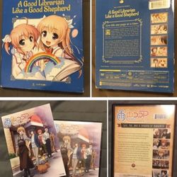 Rainy Cocoa Dvd/Good Librarian Bluray/dvd anime lot