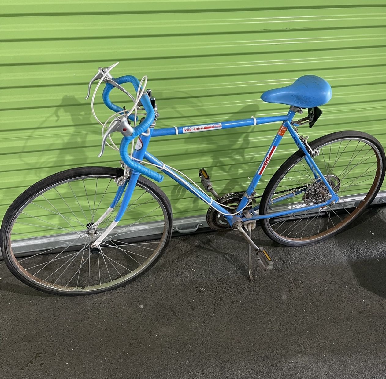 Vintage Free Spirit 10 Speed Bicycle Bike Fixie
