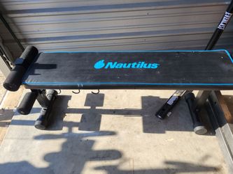 Nautilus weight bench
