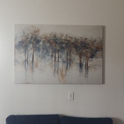 Canvas Painting Forest 🌲 Trees