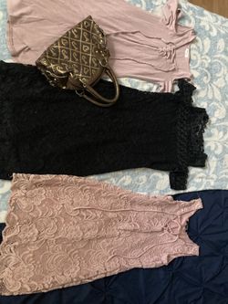 Junior a dresses and purse