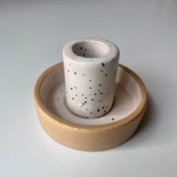 Speckled Ceramic Palo Santo, Incense or Smudge Holder