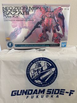 MG Sazabi Ver. Ka Special Coating  1/100 Model Kit