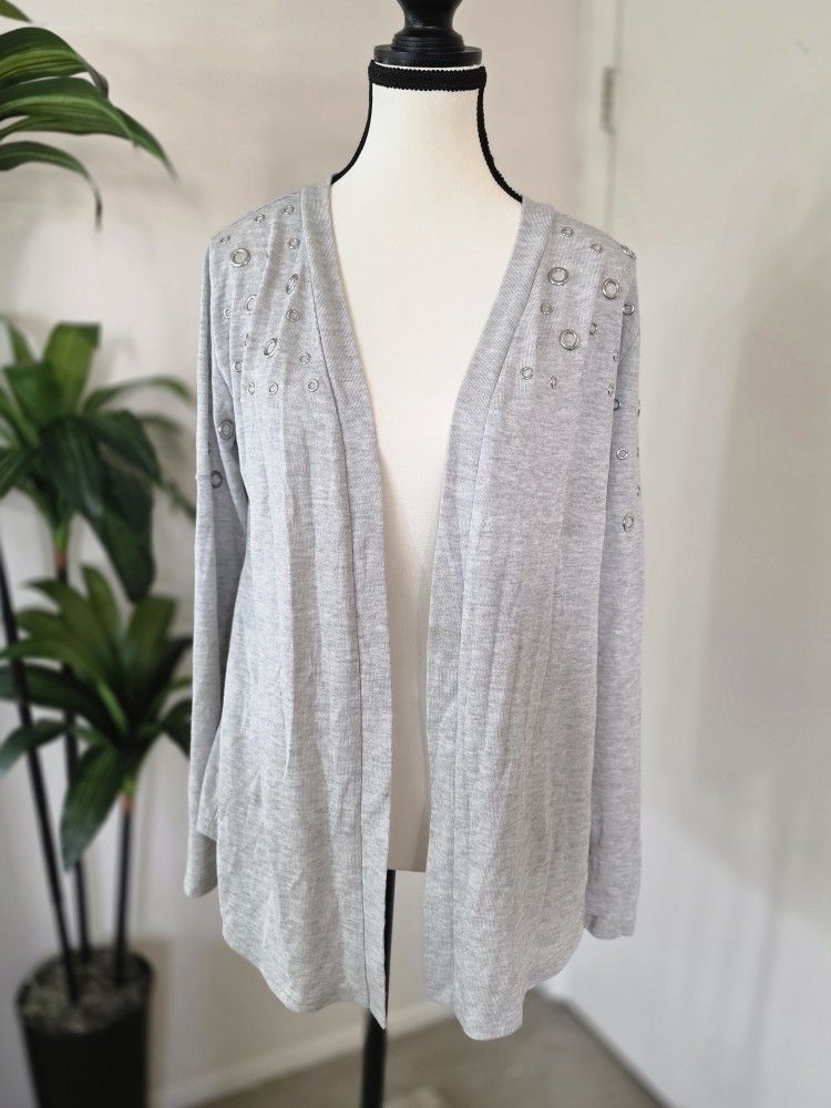 Open-Front Cardigan