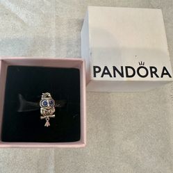 Pandora Wise Owl Graduation Charm
