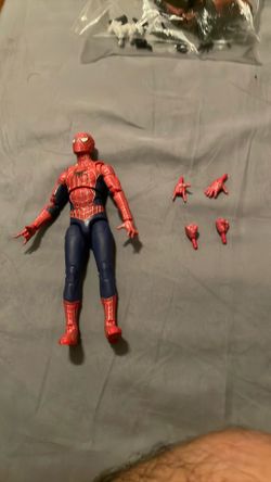 Spider-Man Tobey nwh from 3 pack missing webs